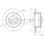 TOMEX Brakes Bremsscheibe